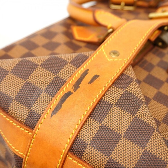 LOUIS VUITTON Brown Damier Boston Bag - Picture 6 of 14